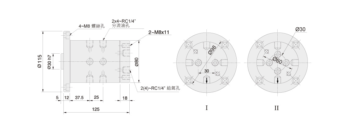 佳贺 Autogrip,回转分流阀 | RV,空压型回转分流阀